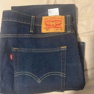 Levi's Men's Dark Blue Bootcut Jeans